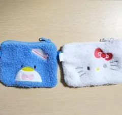 サンリオ もふもふポーシェット ガチャガチャ ハローキティ タキシードサム