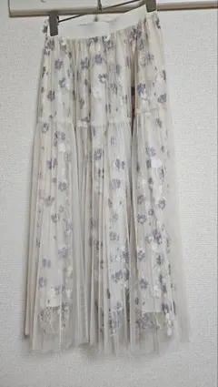 花柄フレアスカート PSサイズ