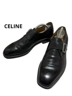 CELINE シングルモンク レザーシューズ ブラックのサムネイル