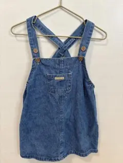 フタフタ　デニムオーバーオール　95cm