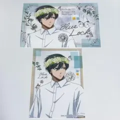 ブルーロック　flower crown　ポストカード　ブロマイド 糸師凛