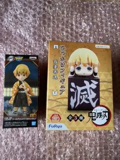 鬼滅の刃　我妻善逸　フィギュア　2点