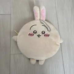 ちいかわくじ　もちっとふわっとコレクション　まんまるポーチ　うさぎ
