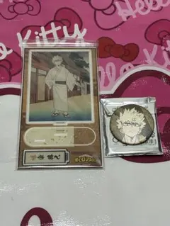 ヒロアカ　爆豪勝己 アクリルスタンド＆缶バッジセット