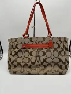 【美品】COACHコーチ シグネチャー トート バッグ 14863