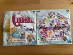 一番くじ〈ディズニープリンセス〉　G賞　アートタオルアソート　2種類セット