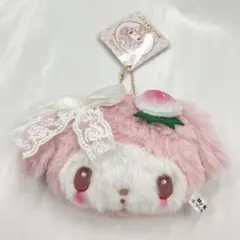 新品未使用 マイメロディ ぬいぐるみミラー 白いちご マイメロ