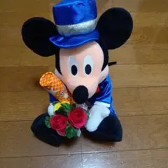 ミッキーマウス 電報ぬいぐるみ 約25cm