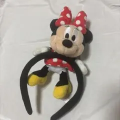 ミニーマウス ぬいぐるみカチューシャ