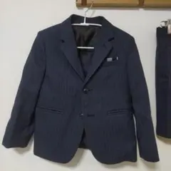 卒園、入学式用　男の子　スーツセット　ネイビー　110cm