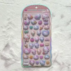 【正規品】ハローキティ コットンパフィー コットンパフィ シール サンリオ