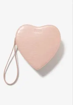 FURFUR ハート型ハンドバッグ ピンク