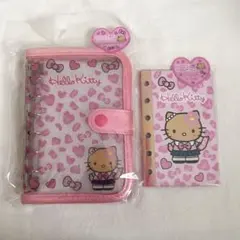 日焼けキティ　制服キティ　シールバインダー　シール帳　セット