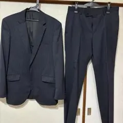 春夏物　MALE&Co ネイビービシネススーツ 175 A6 Lサイズ