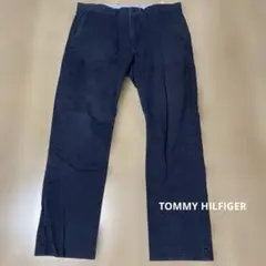 TOMMY HILFIGER ネイビー チノパン 36/32 Lサイズ相当