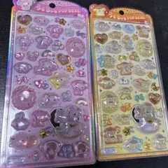 うるちゅる　ポップシール　サンリオ　マイメロ＆ポムポムプリン