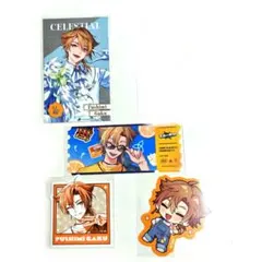 にじさんじ 伏見ガク チェキ ステッカー メタルカード 三ミ一体