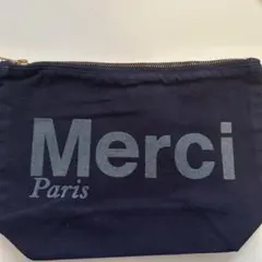 2026年最新】MERCI レディース ポーチの人気アイテム - メルカリ 新品タグ付Merci ロゴ入りポーチ ネイビー