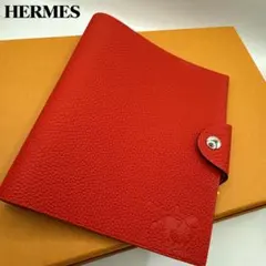 超レア！ 非売品 極美品✨ エルメス ユリスPM 伊勢丹限定 レザー 手帳カバー
