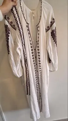 tomorrowland fill 刺繍ワンピース