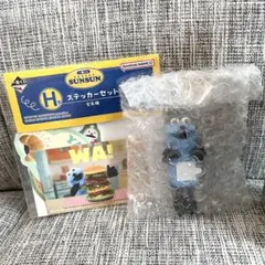 一番くじ スンスン E賞 ちらりんフレンズ ミニフィギュア H賞 ステッカー