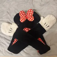 ミニーマフラーキャップ大人用