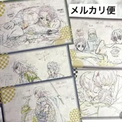 鬼滅の刃 ダイニング ポストカード 義勇 しのぶ 炭治郎 累