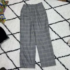 ローリーズファーム　チェック　スラックスパンツ