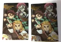 鬼滅の刃カード（猗窩座　炭治郎　煉獄）2枚セット