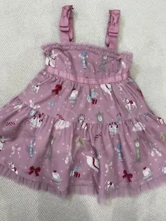 最終価格！メゾピアノ くるみ割り人形 ジャンパースカート