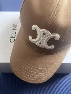 希少⭐︎CELINE ベースボールキャップ　ベージュ 2025年最新】セリーヌ キャップ ベージュの人気アイテム - メルカリ