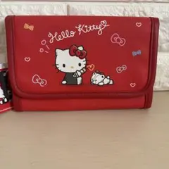 新品♡ ハローキティ　マルチケース　多収納　通帳入れ　母子手帳