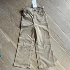 新品 ユナイテッドアローズ　ベージュ ウエストゴム パンツ 110