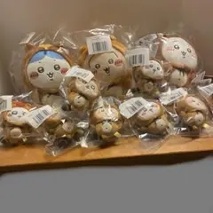 新品未使用！ちいかわたぬきだもんくじB賞3種Ｃ賞8種コンプリートセット計11個。