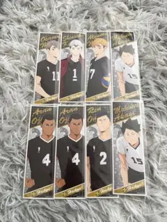 ハイキュー 稲荷崎 ロングステッカーセット