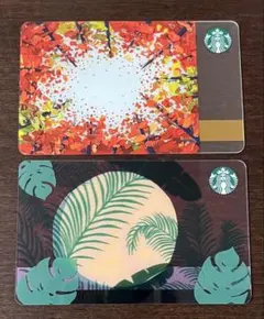 スターバックス カード (プラスチック) 2枚セットのサムネイル