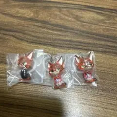 ズートピア2 めじるしアクセサリー　3点セット