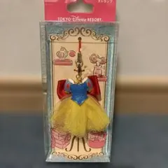 東京ディズニーリゾート 白雪姫 ドレス型 キーホルダー　ストラップ　新品