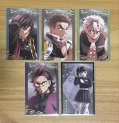鬼滅の刃 描き下ろしイラストランダムフォトカード 5枚セット