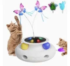 週末セール❤️NUYIERA 猫 玩具 一人遊び❤️人気 おもちゃ LED 電動のサムネイル