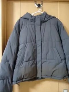 グレー フード付き ジャケット