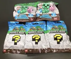 マイクラぷにぷに立体ビッグステッカー、ナノメタルフィグ 5点セット