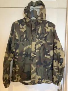 【ダメージ有り】迷彩ジャケット フード付き TAKEO KIKUCHI