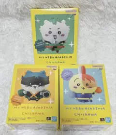 新品未開封✨️ ちいかわ ヒロアカコラボ フィギュア 3点セット デク 爆豪
