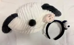 USJ スヌーピー カチューシャ 帽子 2点セット