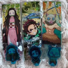 鬼滅の刃 ここみえアクリルフィギュア　ロングステッカー