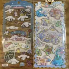 シナモロール キラキラウォーターinシール　ドロップジェリーシール　2点セット