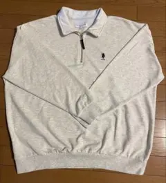 U.S.POLO ASSN. ハーフジップ スウェット　美品