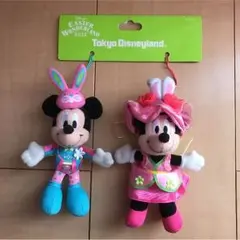 ディズニーイースター ストラップ ミッキー ミニー