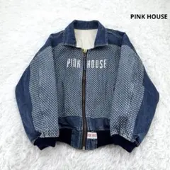 【レディース】PINK HOUSE デニム ボンバージャケット デニムジャケット